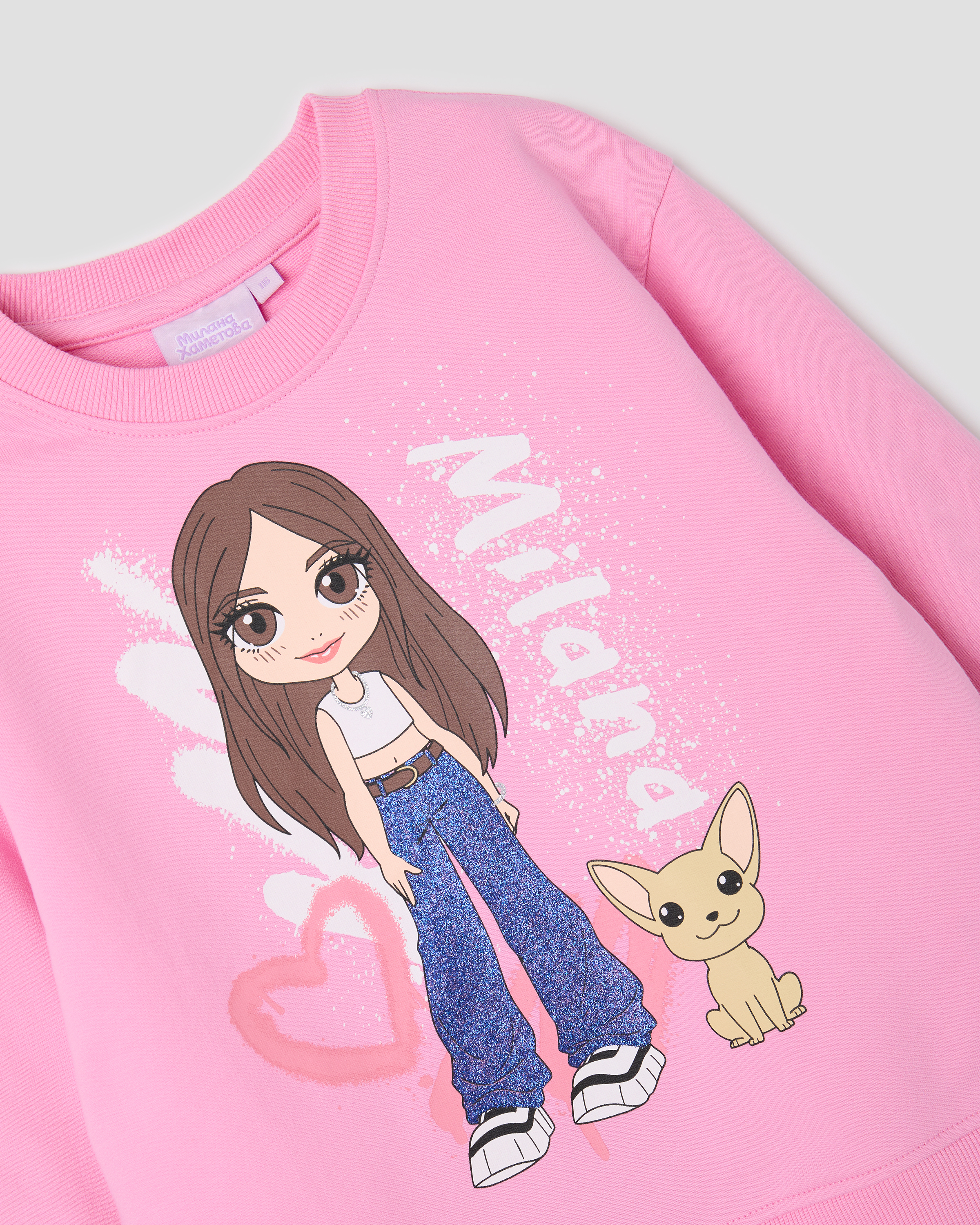 Свитшот МИЛАНА ХАМЕТОВА S26LC3-5604JYkg-JJ - фото 3