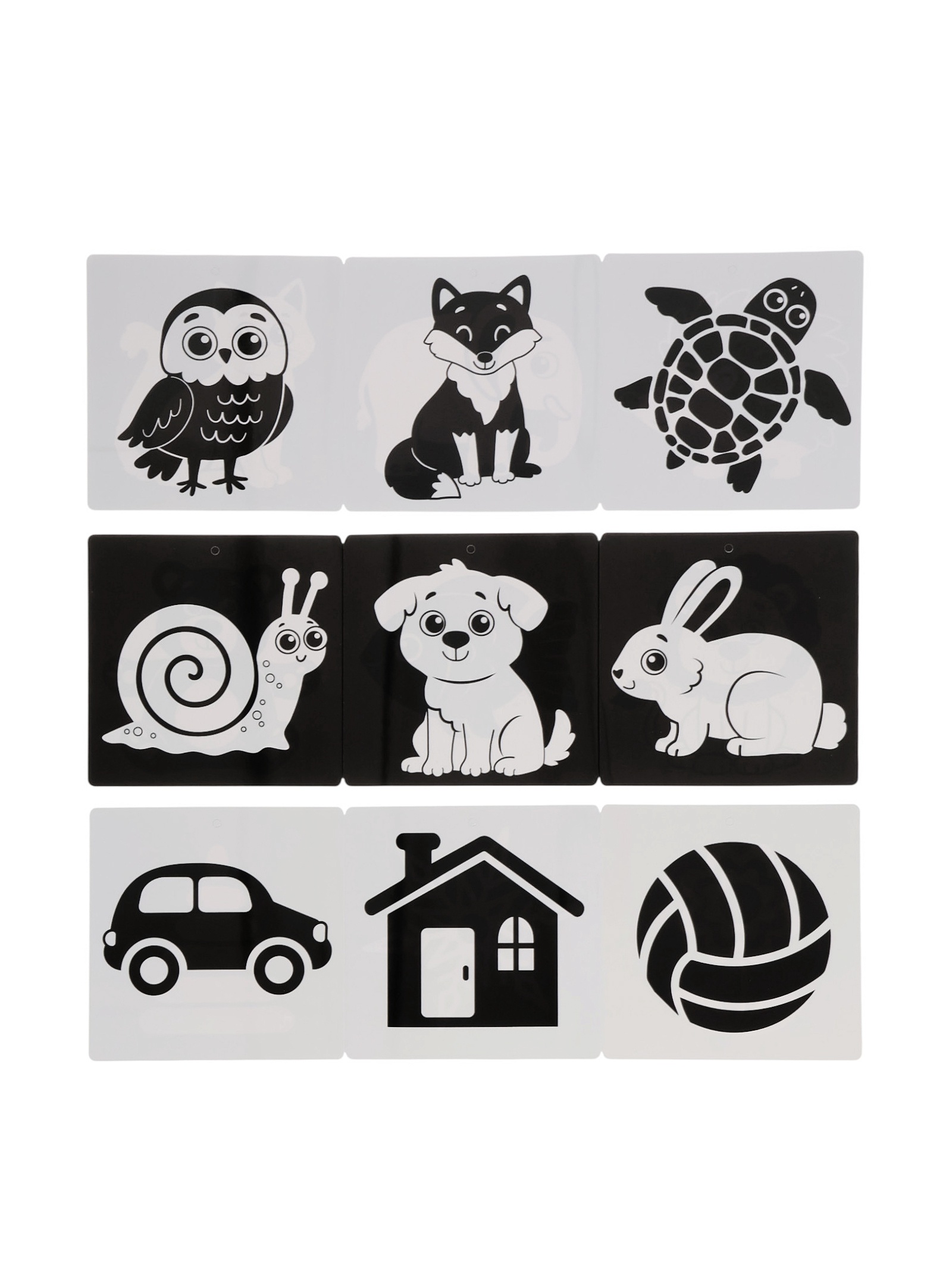 Набор Буква-ленд картонных книжек гармошек Смотри малыш 6 шт - фото 15