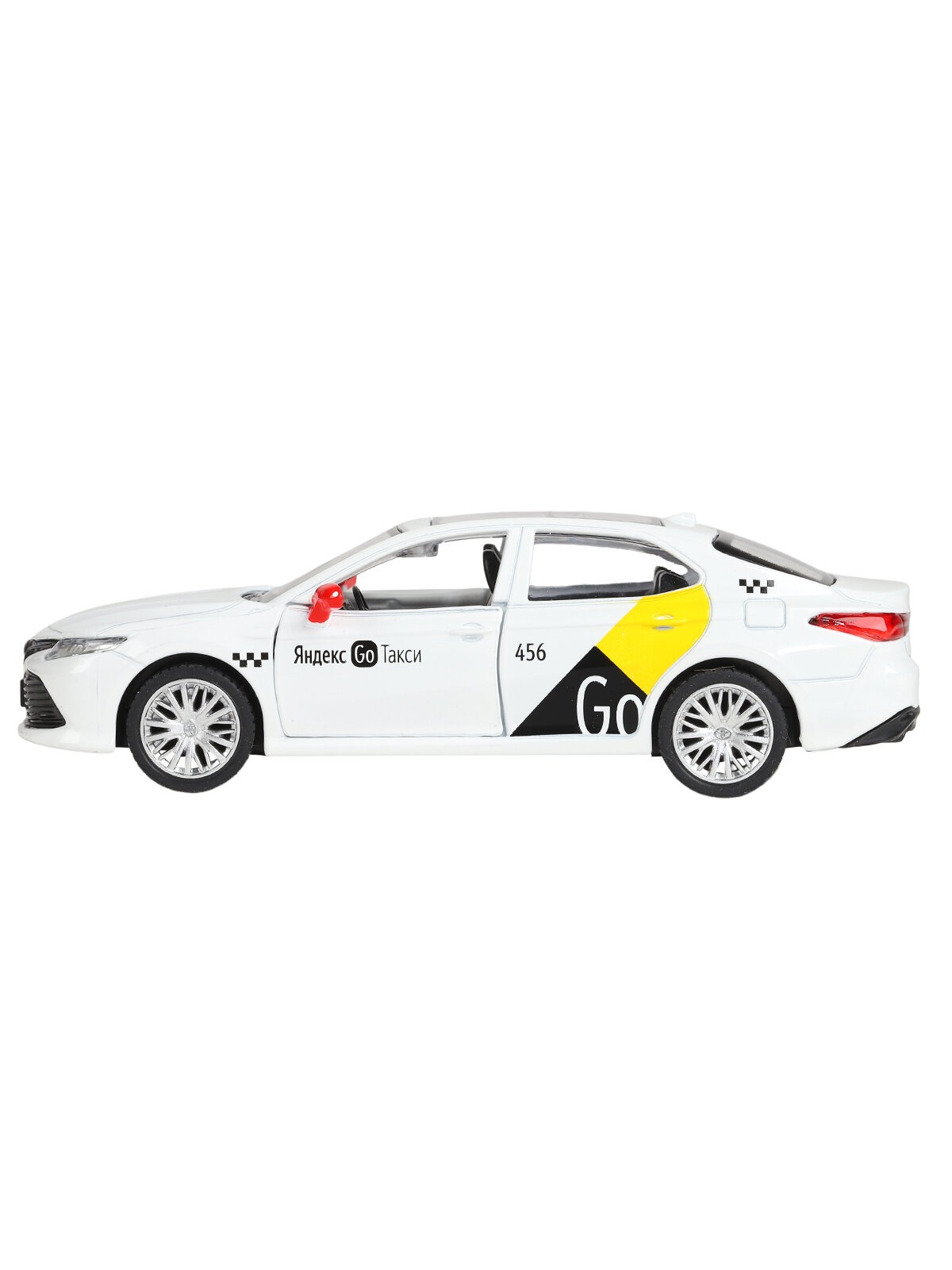 Автомобиль Яндекс GO Toyota Camry Такси 1:43 JB1251484 - фото 16