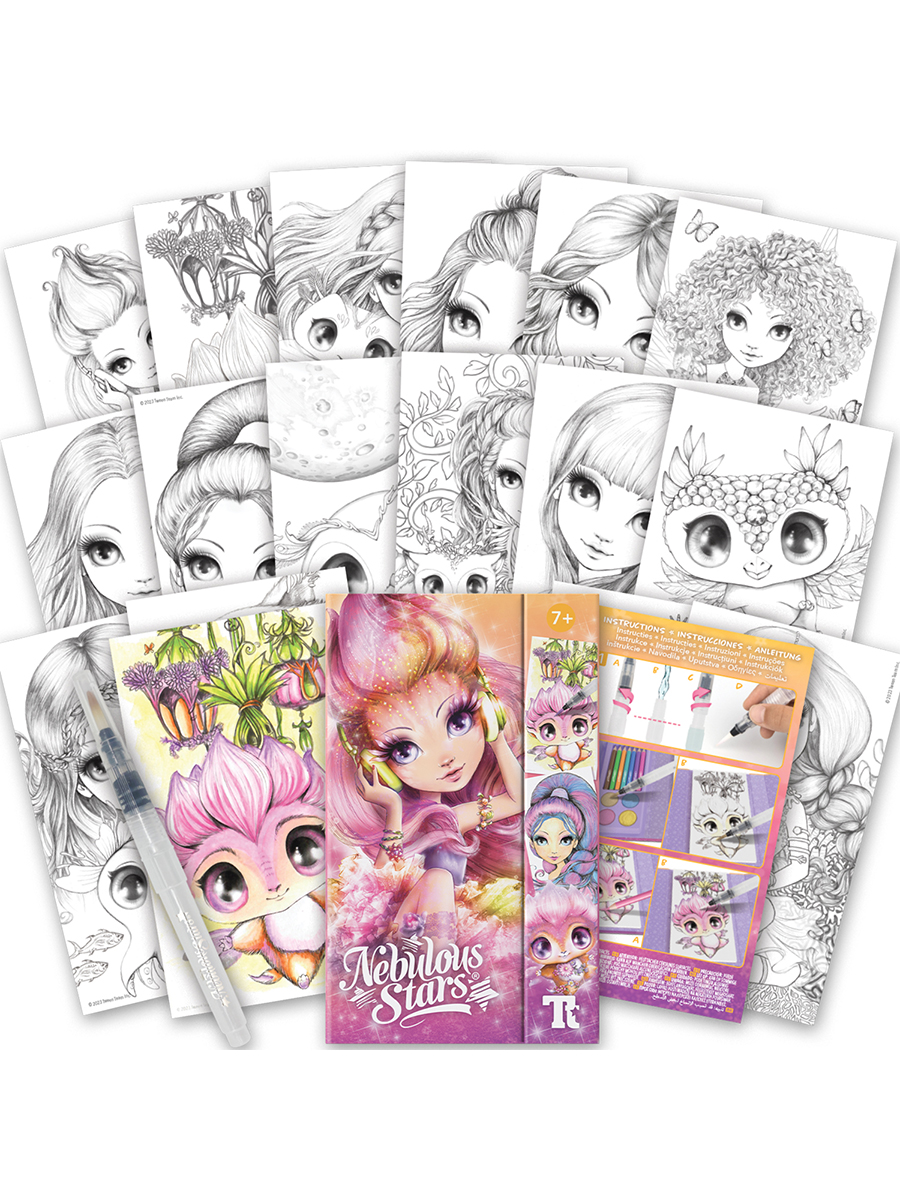 Набор для рисования Nebulous Stars Petulia акварель - фото 4