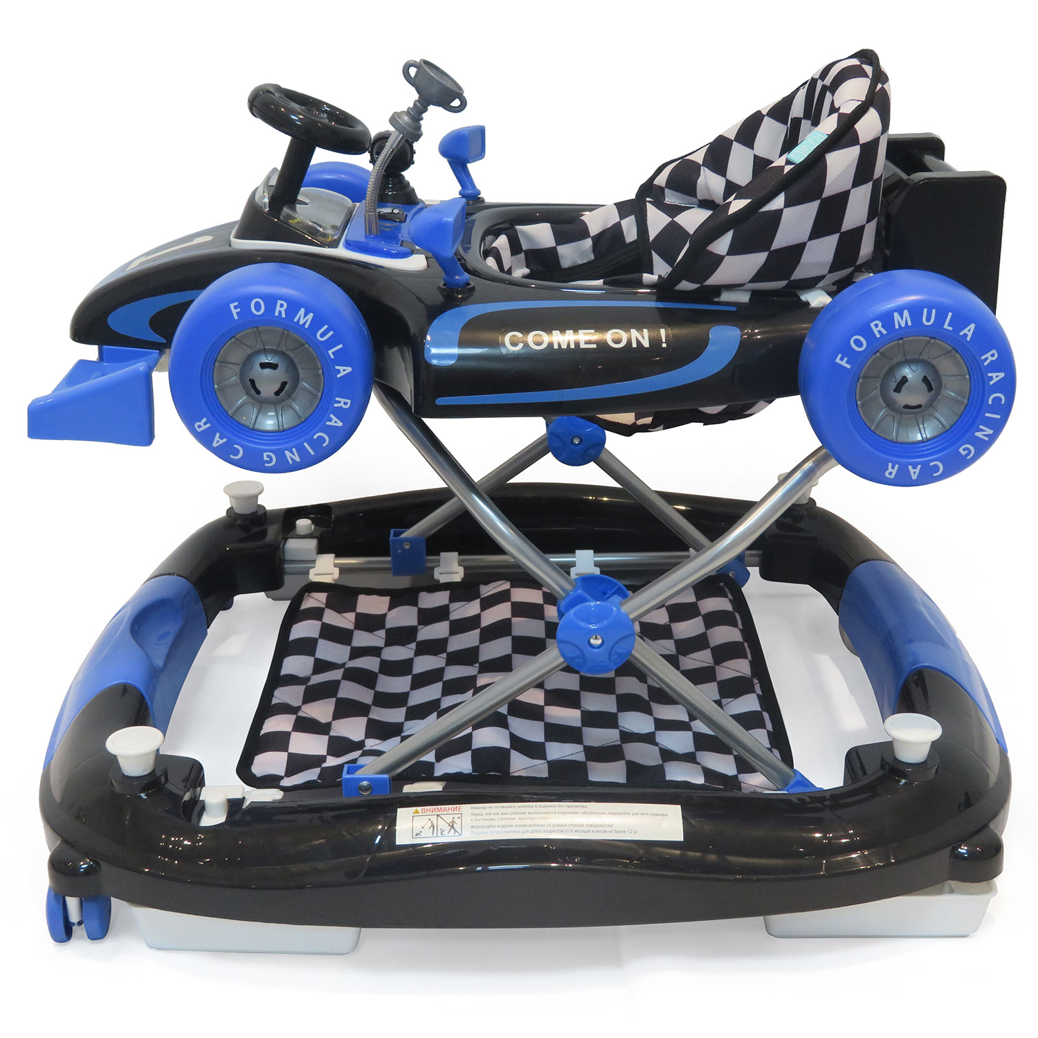 Ходунки Nuovita Auto синий - фото 11