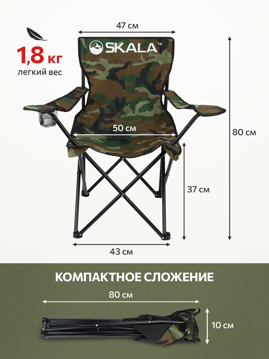 Стул Рыжий кот Камуфляж - фото 3