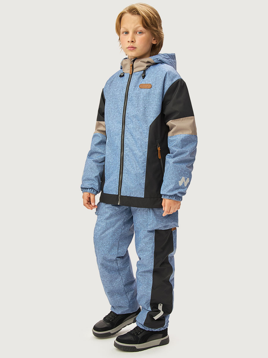 Костюм NIKASTYLE 7м2926 графит - фото 1