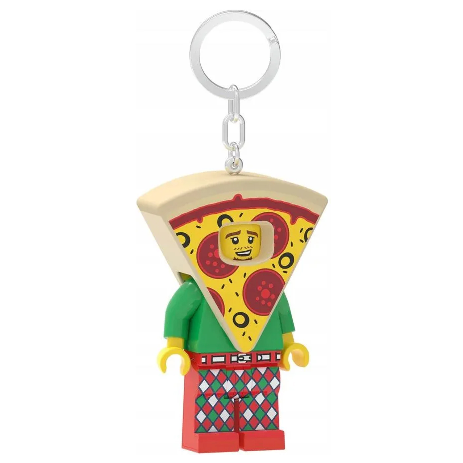 Брелок LEGO Человек-Пицца - фото 1