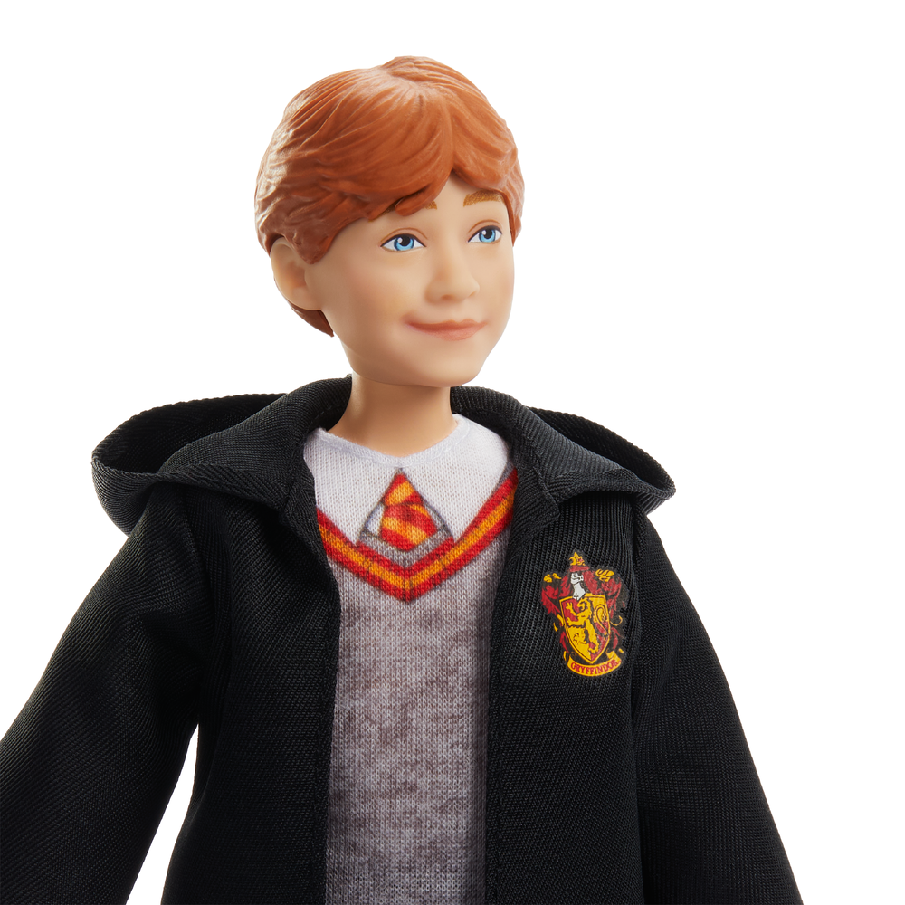 Кукла классическая Monster High Harry Potter Рон Уизли в форме Хогвартса JGM20 - фото 6