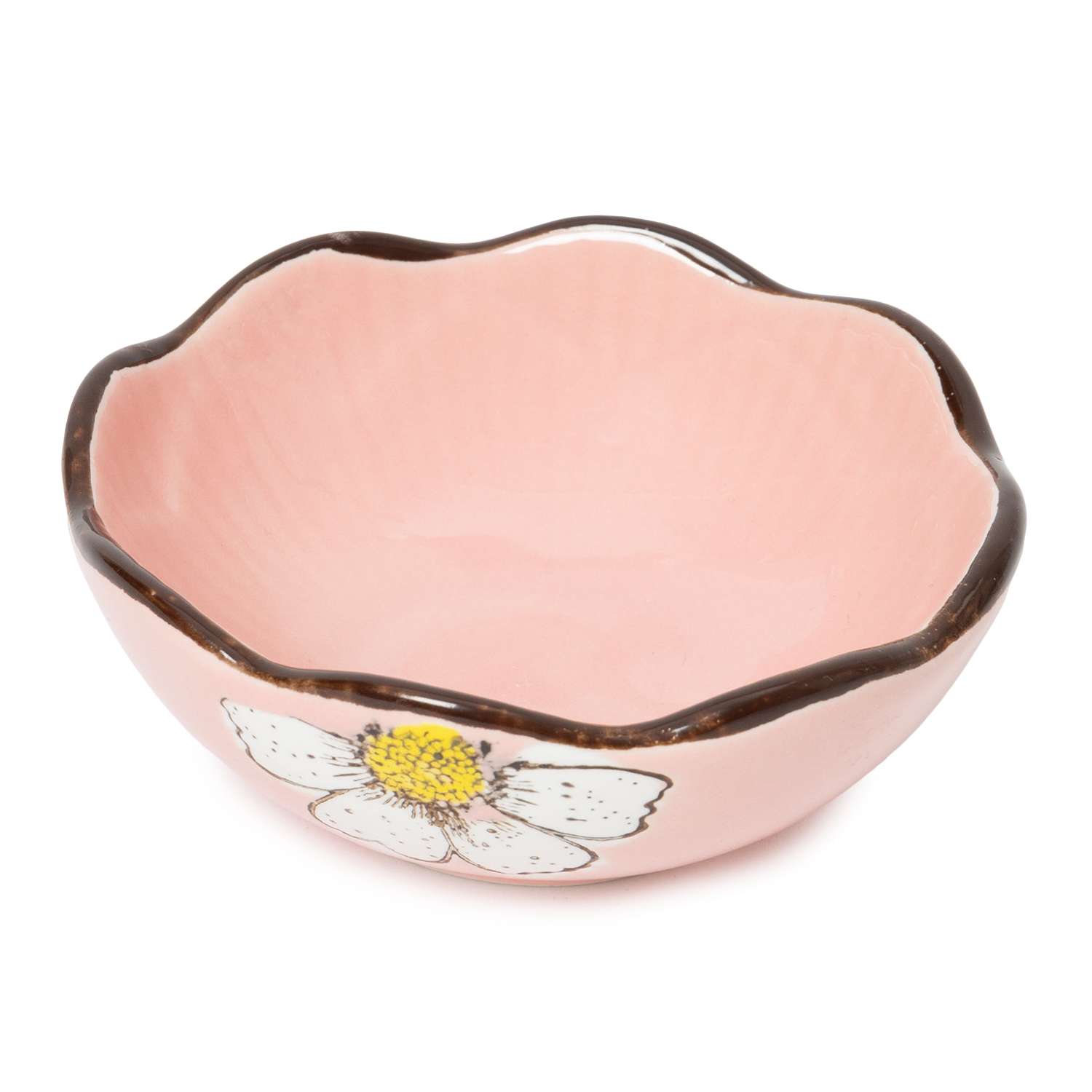 Салатник ё Ромашка розовый - фото 1