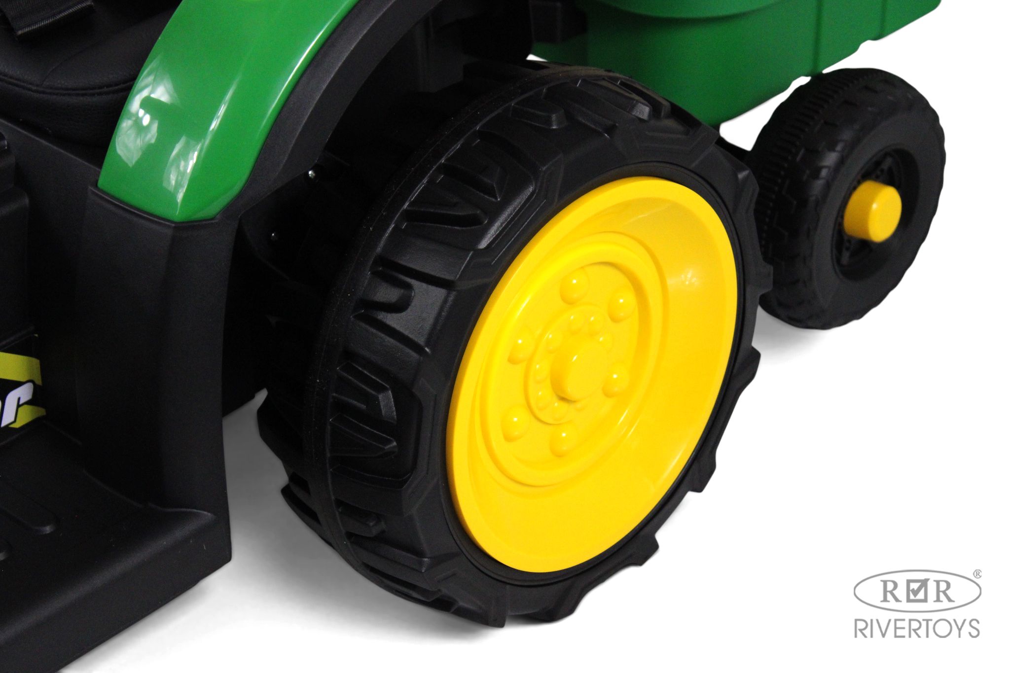 Электромобиль RIVERTOYS Z333VO-GREEN С пультом ДУ - фото 13