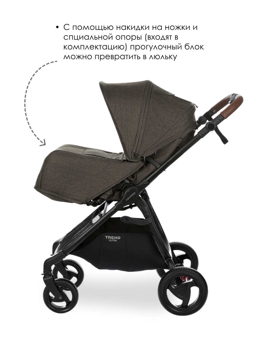 Коляска прогулочная Valco baby Snap 4 Ultra серый - фото 4