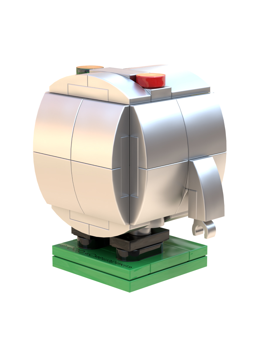 Конструктор brick labs Смешарики AB-1510 Биби 76 дет. - фото 9