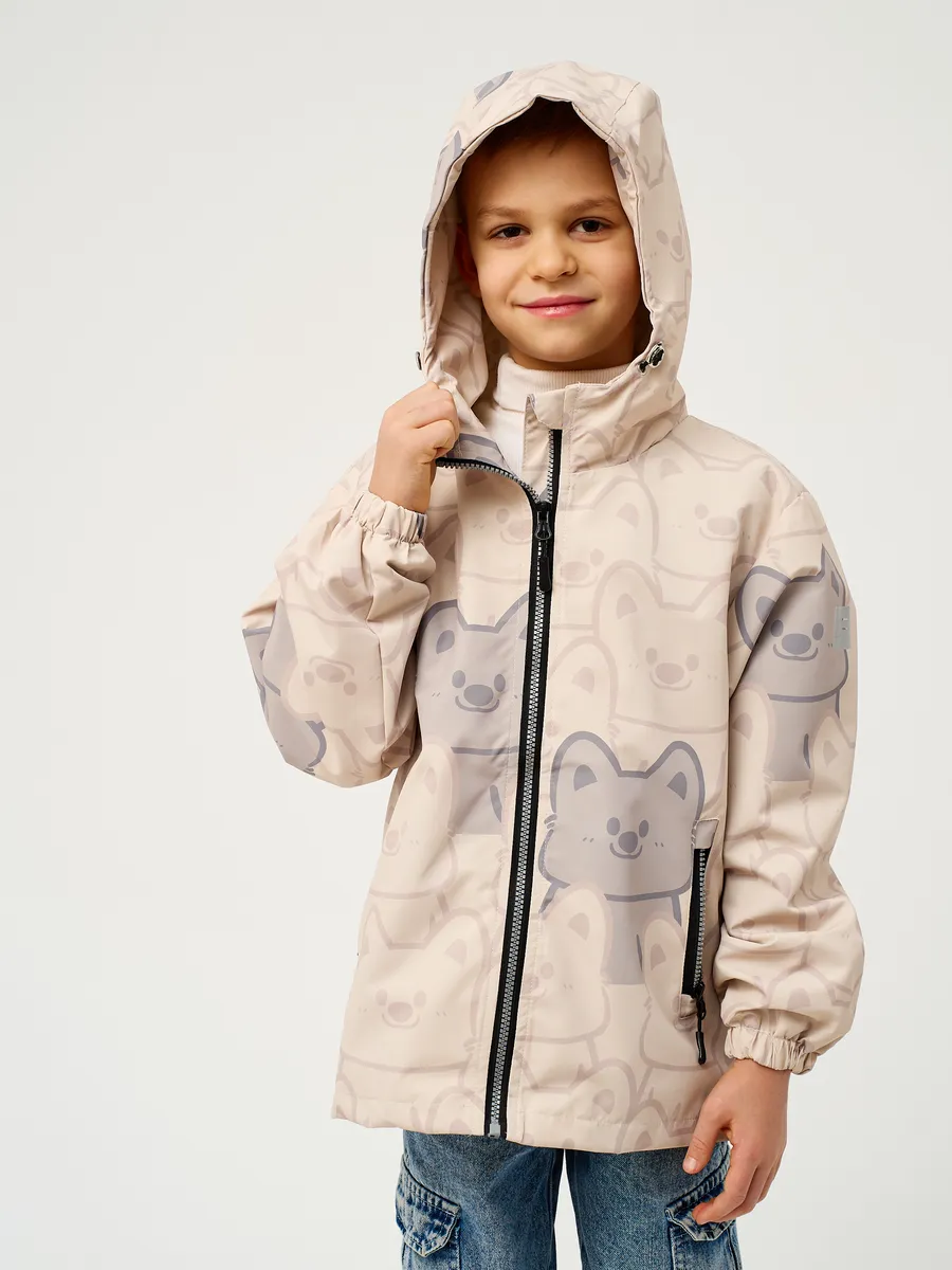 Ветровка RuStyle ДМ-ветRSL-673-волкбеж - фото 4