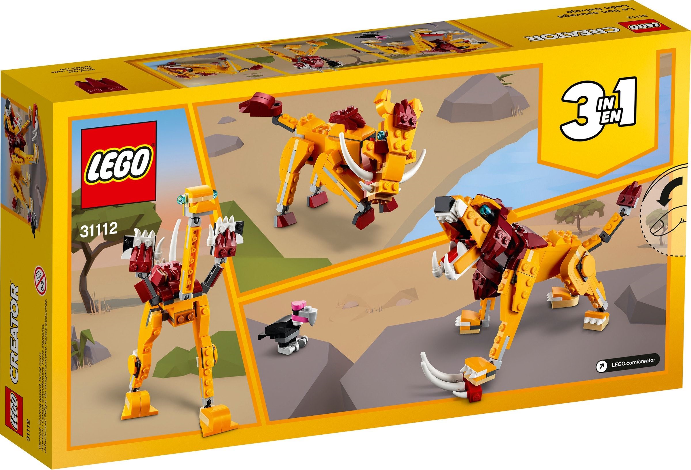 Конструктор LEGO Creator 31112 224 дет. - фото 3