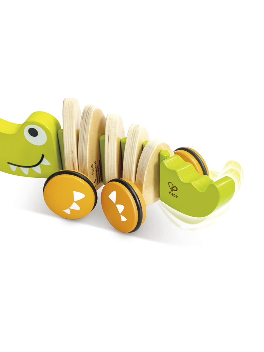 Игрушка Hape каталка Крокодил - фото 15