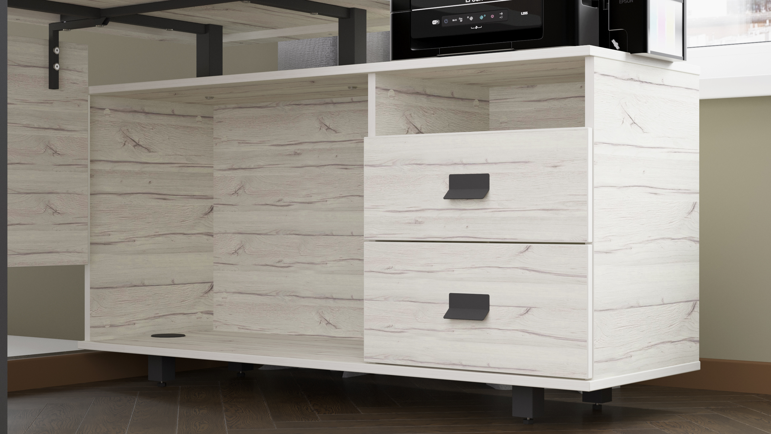 Письменный стол КАЛИФОРНИЯ МЕБЕЛЬ Хардвиг 1200 - фото 3