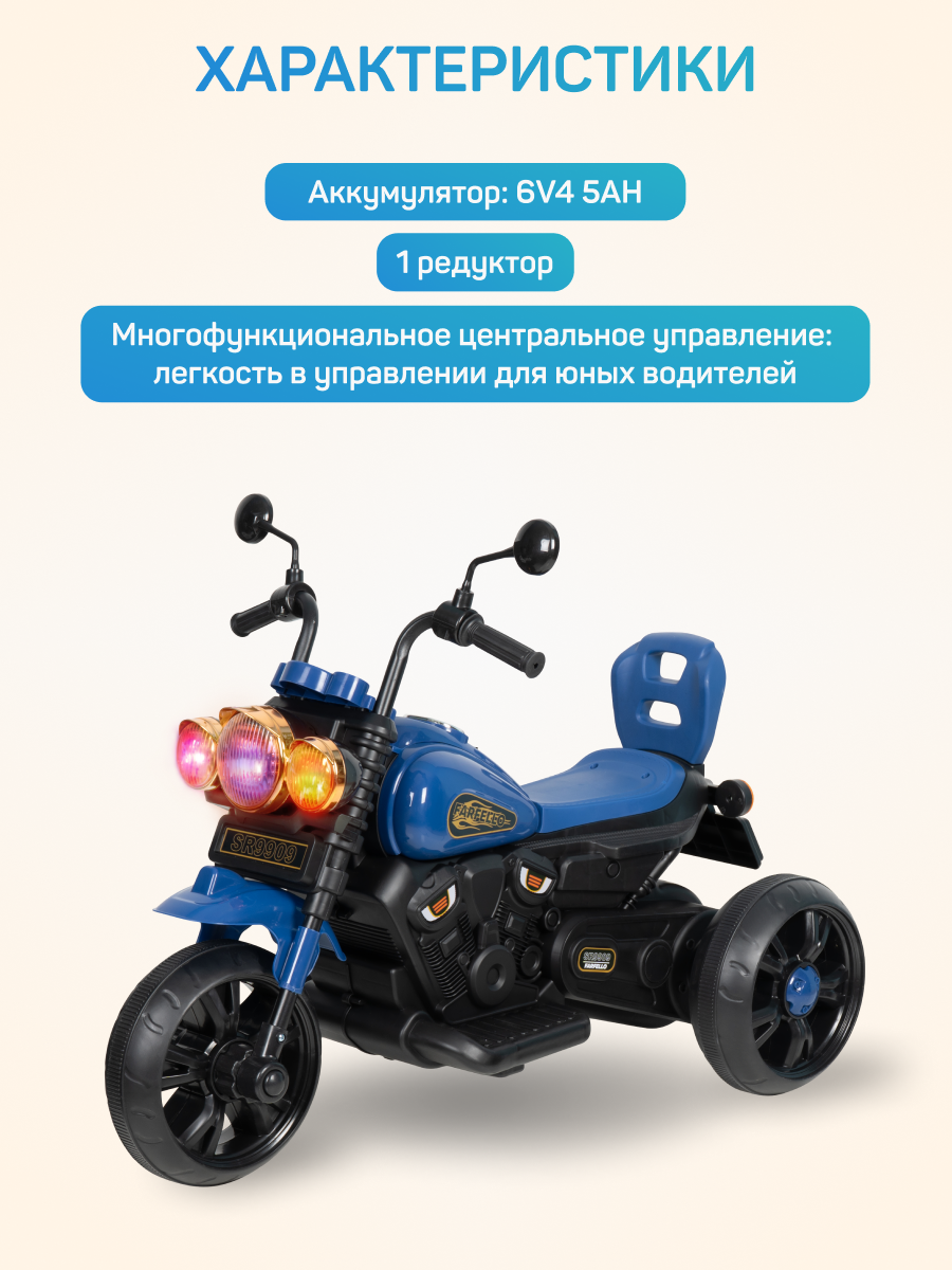 Электромотоцикл Farfello SR9909 - фото 2