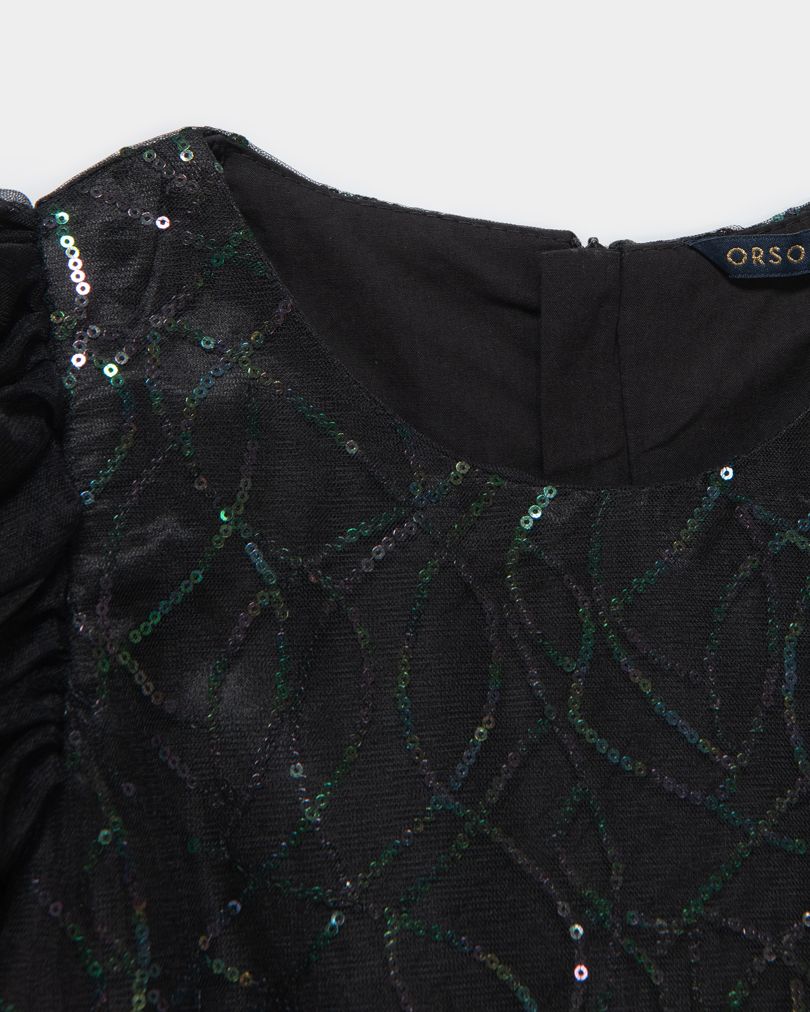 Платье Orsolini с пайетками W24OR4-NY-64tg-99 - фото 4