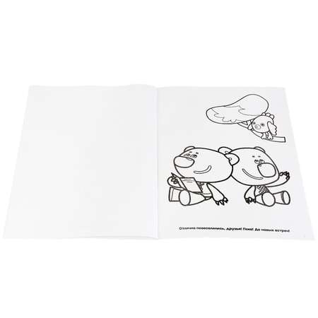 Книга-раскраска УМка Мимимишки с прозрачными страницами