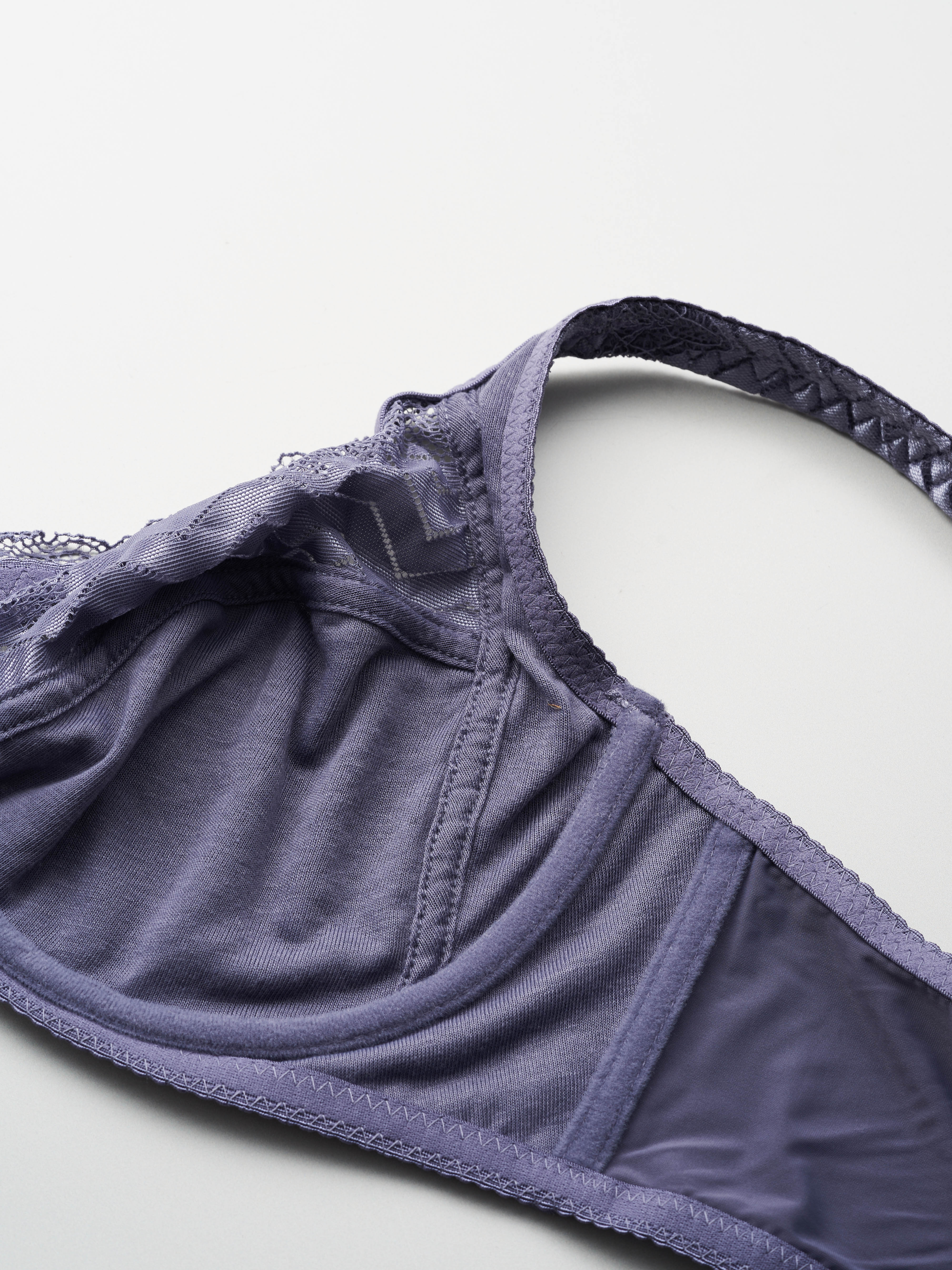 Бюстгальтер Настроение женщины L00012/СИНЕ-СЕРЫЙ - фото 6
