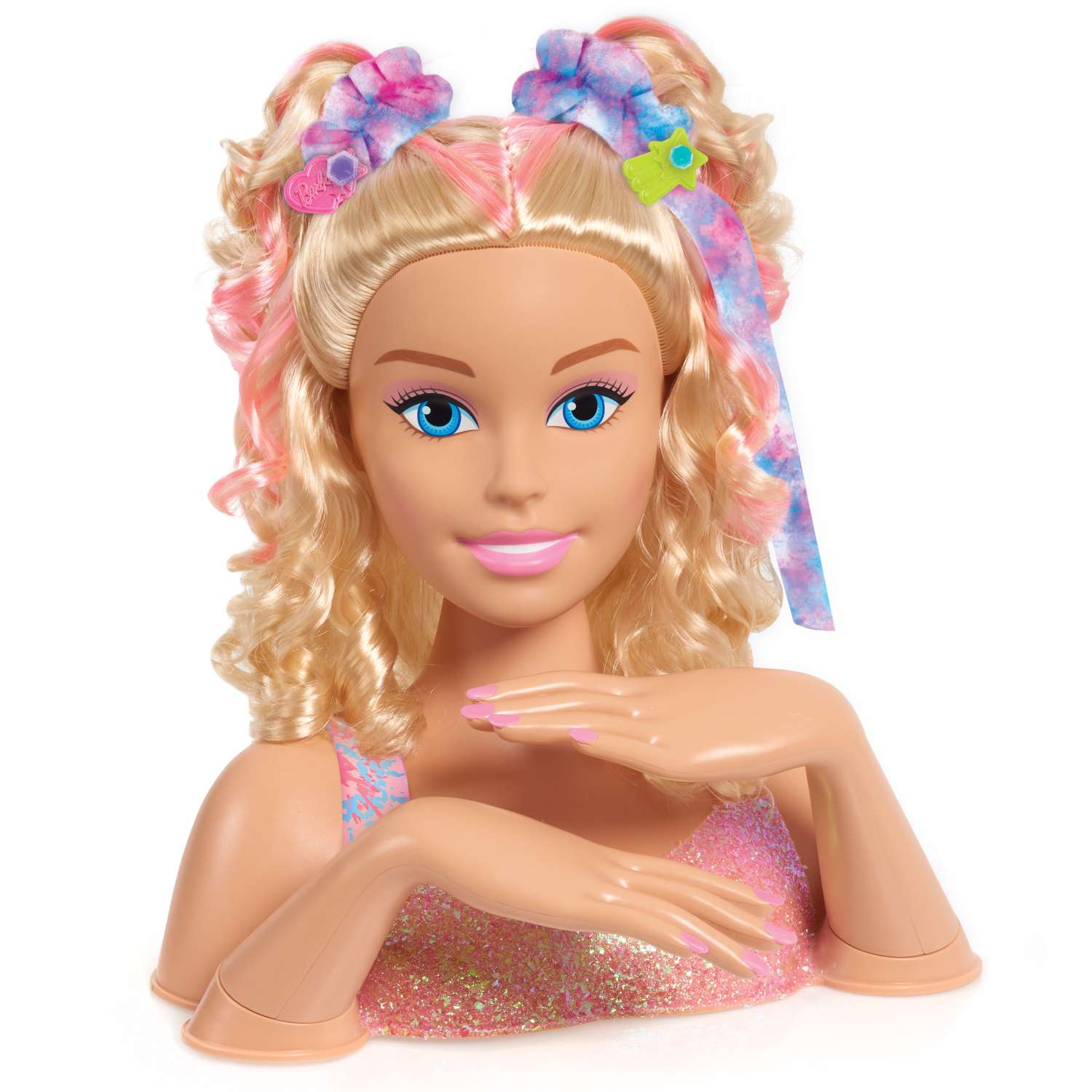 Игрушка Barbie торс для причесок - фото 3