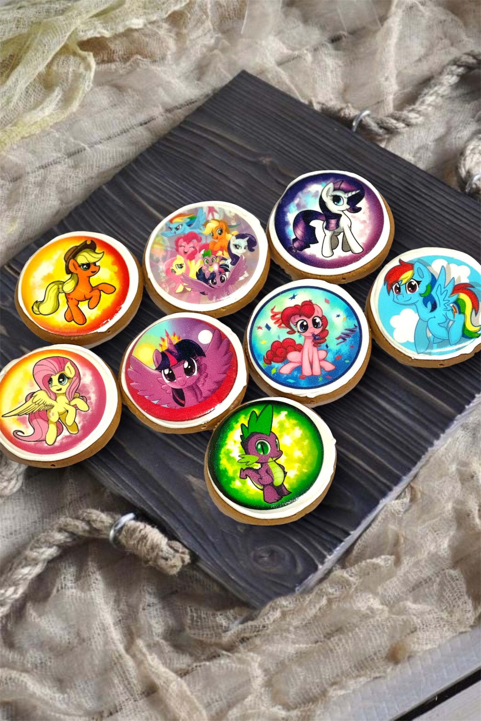 Пряники имбирные на торт Art Sweets Пони 8 шт - фото 2
