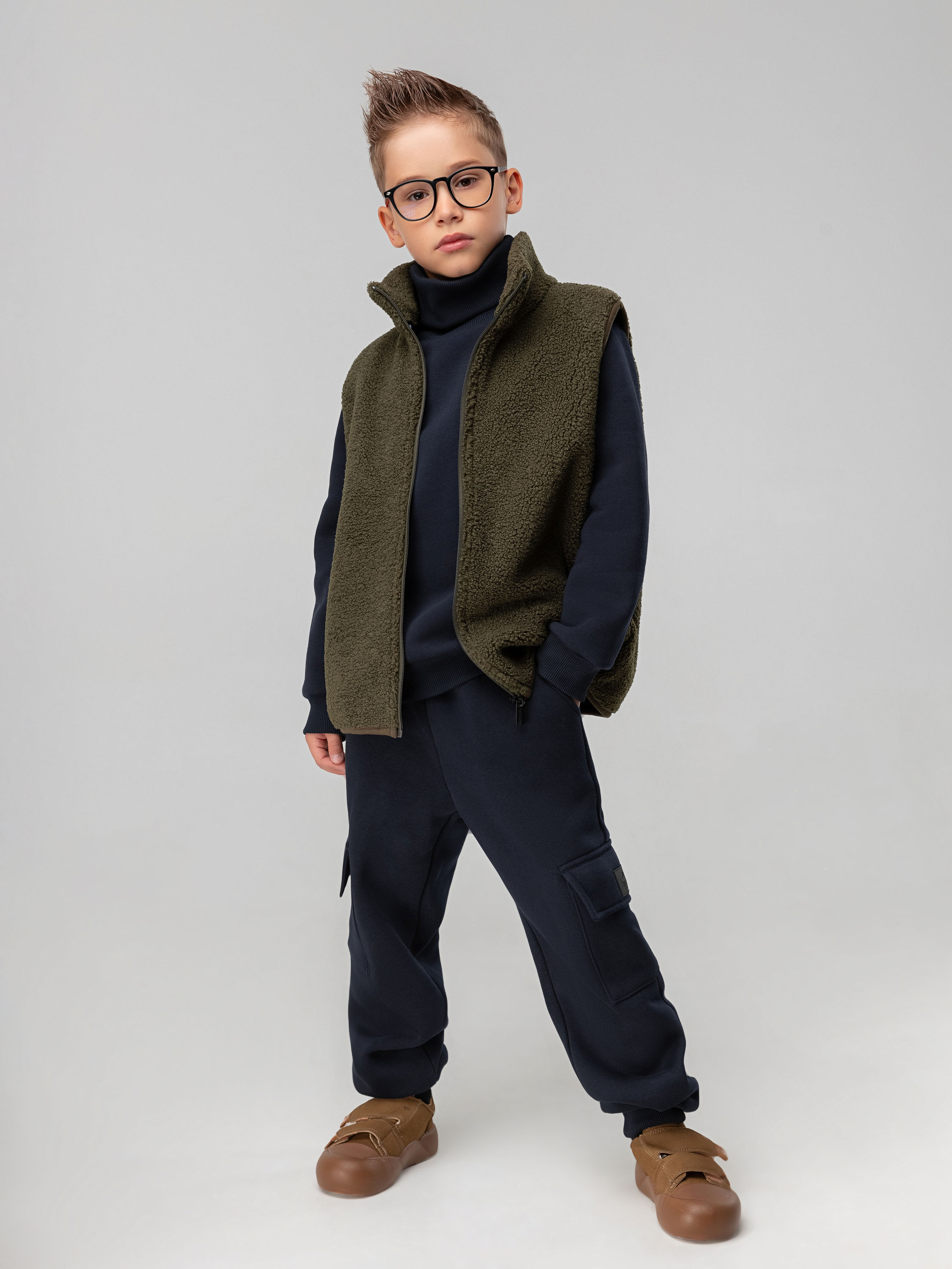 Жилет Bodo 14-86MU_хаки - фото 4