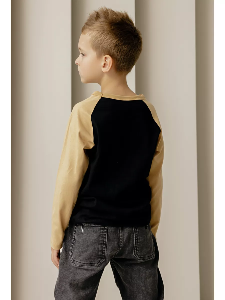 Лонгслив Locality Kids ФТ008/black - фото 6