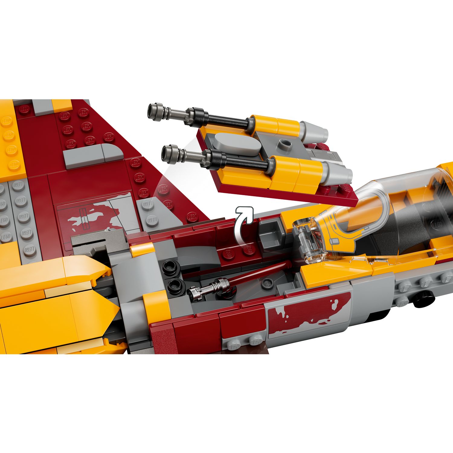 Конструктор LEGO Star Wars E-wing vs ShinHati Starfighter блочный - фото 8