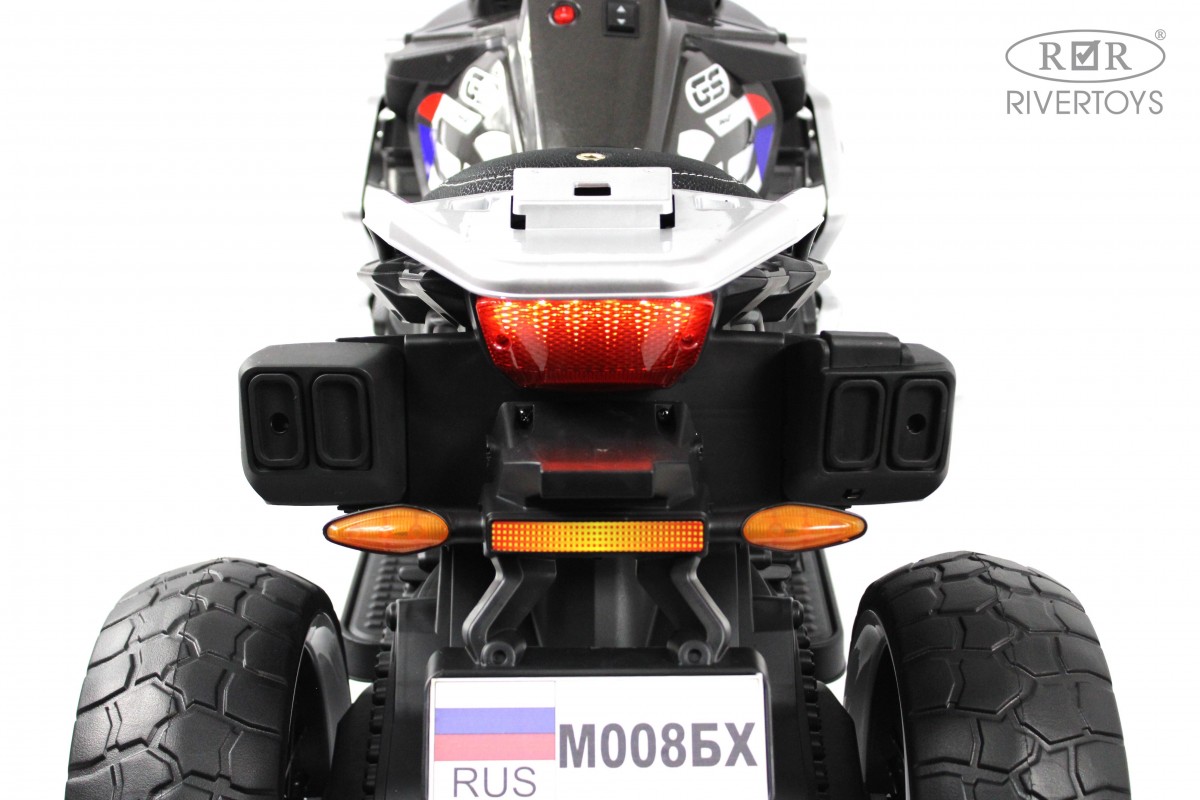 Электромобиль RIVERTOYS М008БХ-WHITE - фото 5