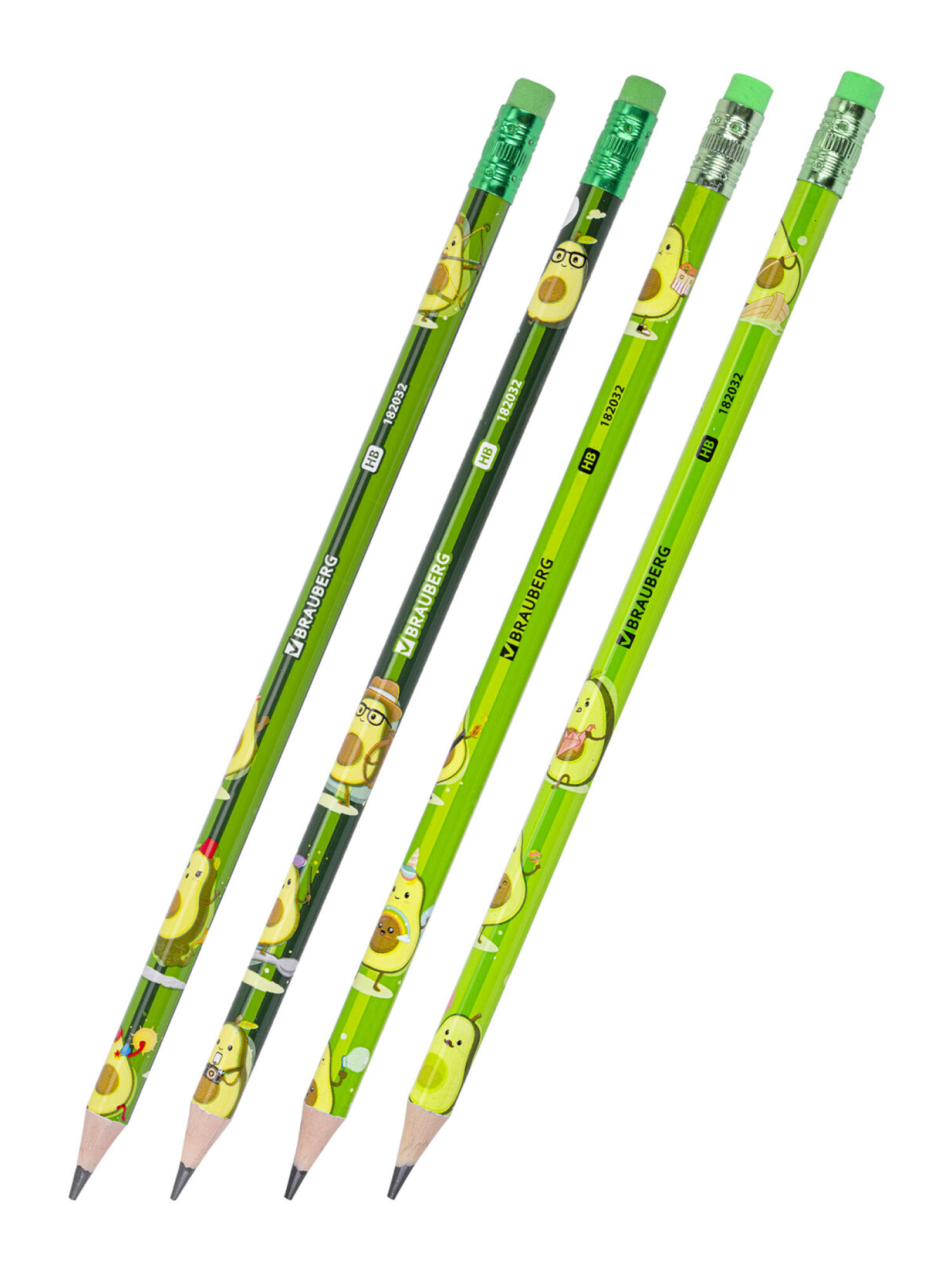 Карандаши чернографитные Brauberg 12 шт. - фото 15