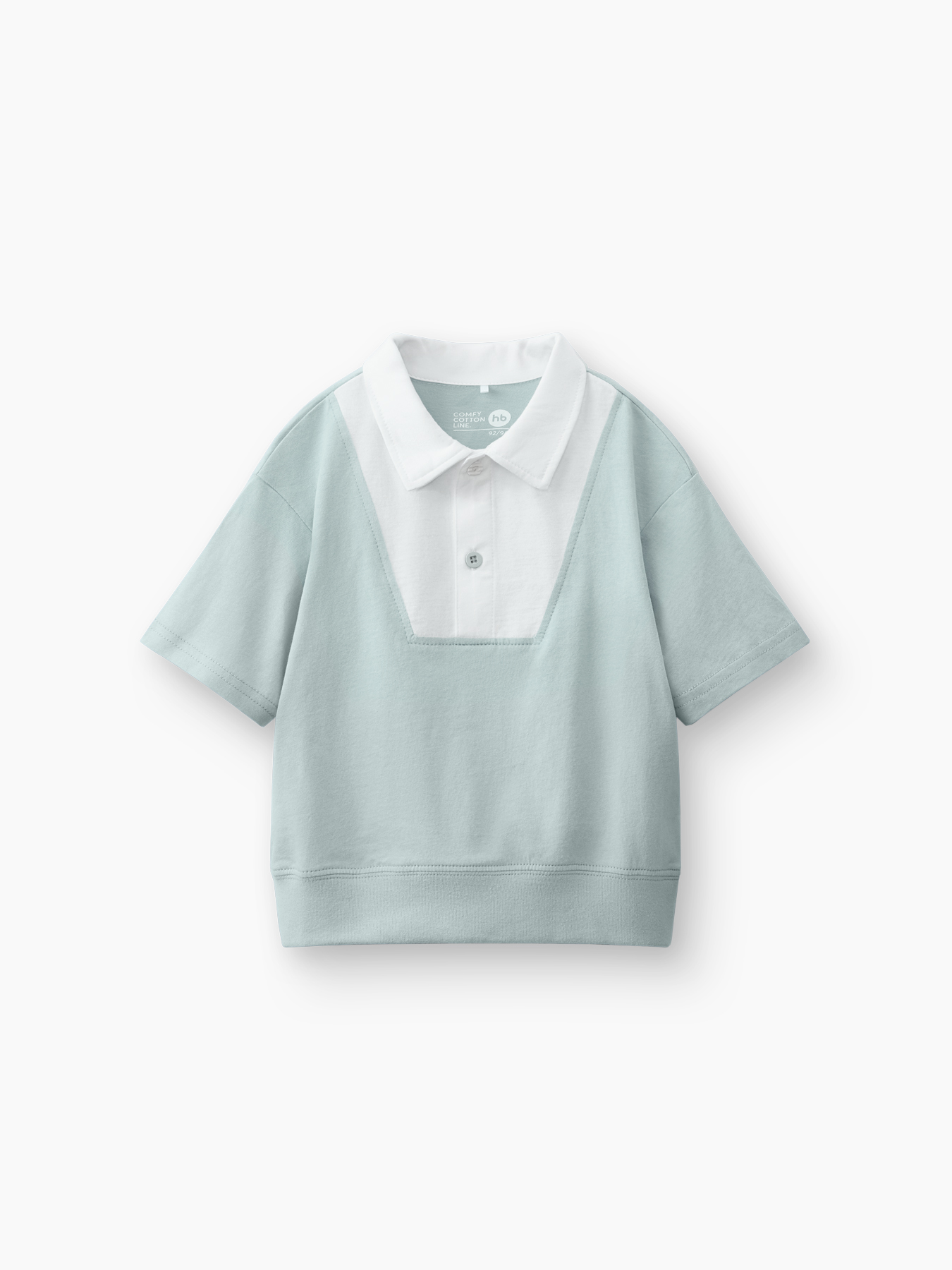 Поло Happy Baby 88720-1_light-blue - фото 3