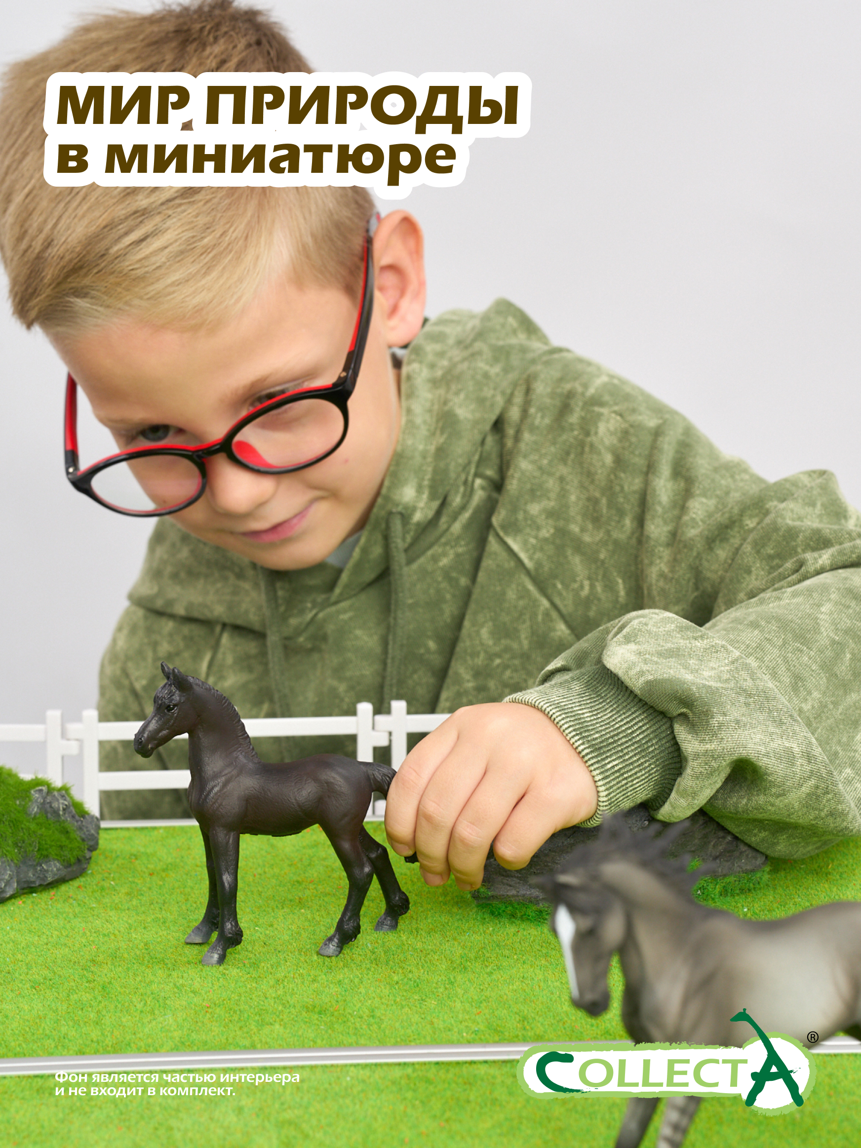 Фигурка Collecta Жеребёнок Фризской лошади - фото 7