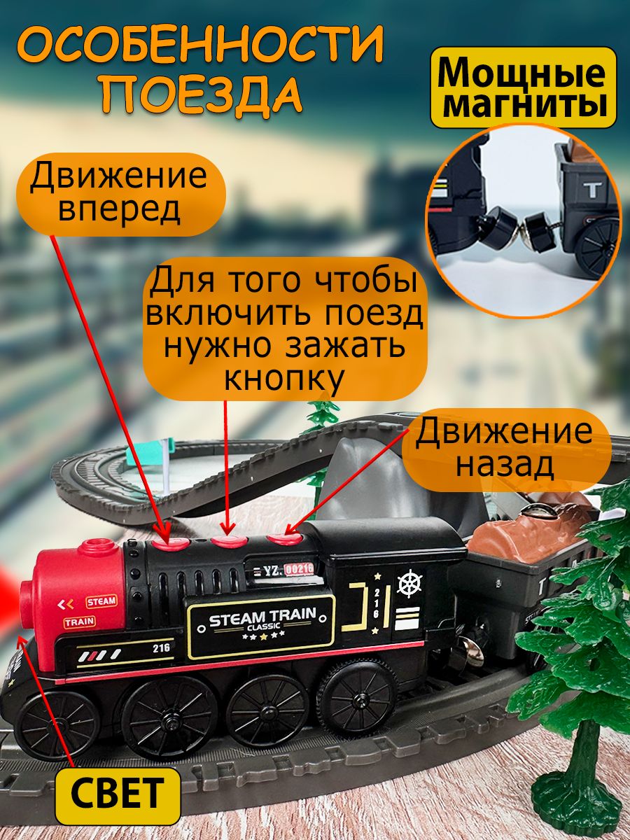 Набор железнодорожный Avangard Toys 7886 - фото 4