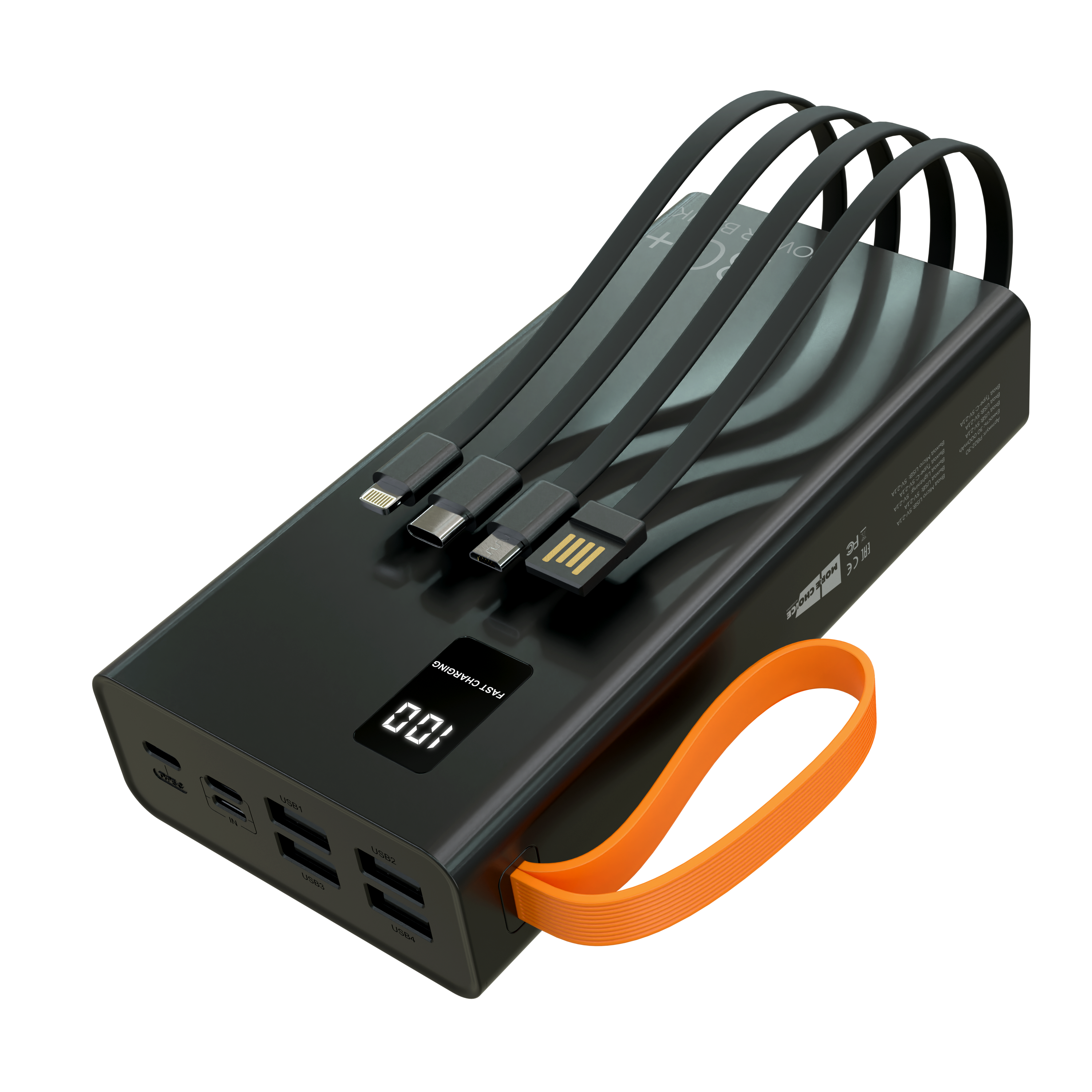 Внешний аккумулятор More Choice PB22-30 Black - фото 5