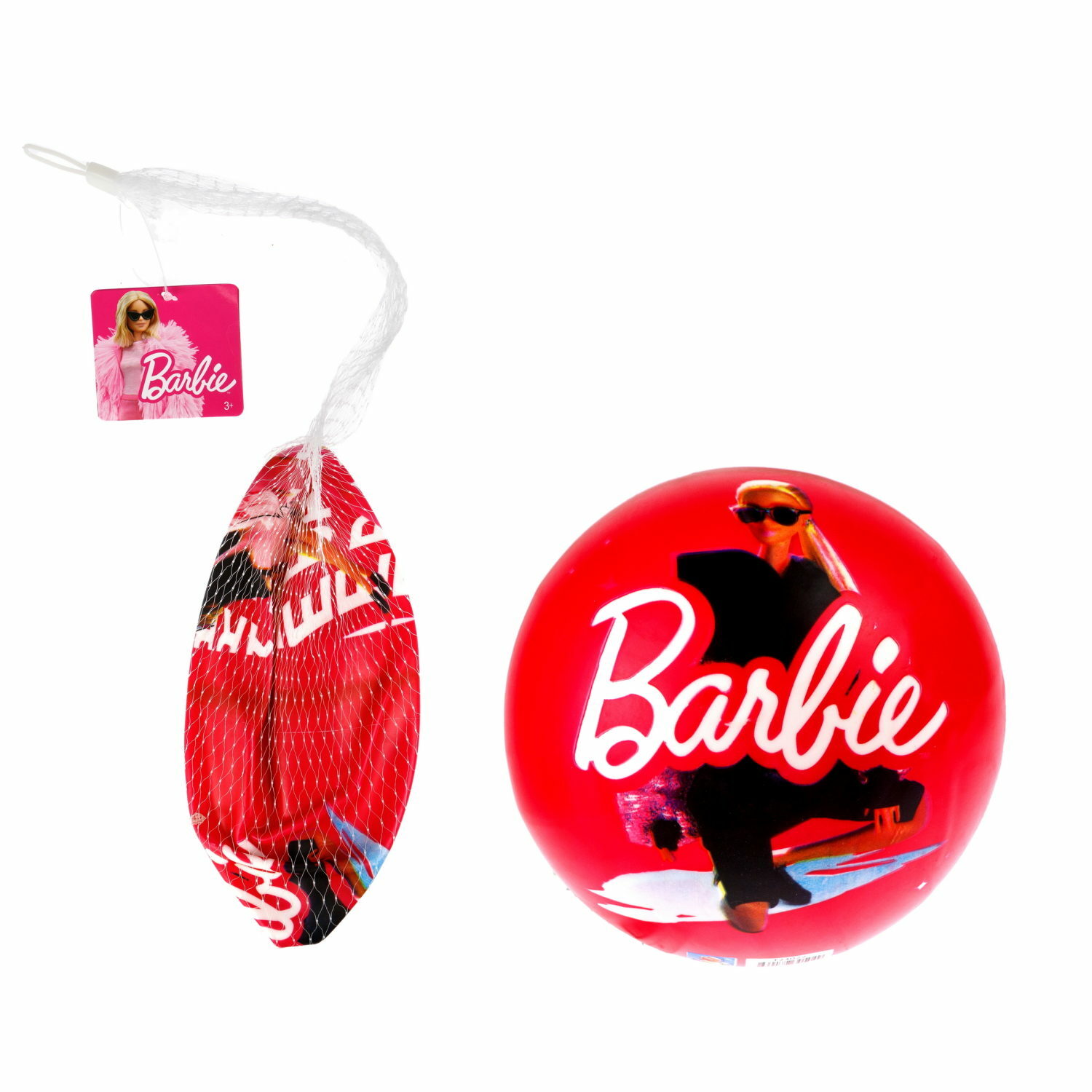 Детский мяч Barbie 23 см - фото 4