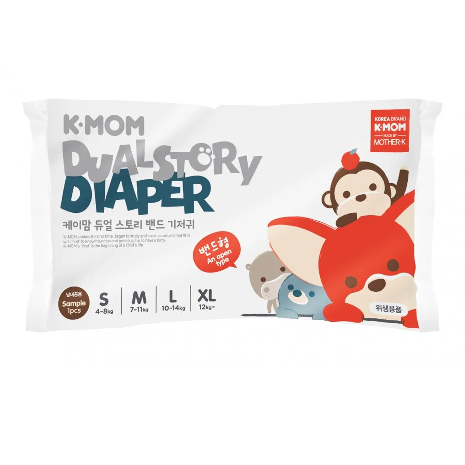 Подгузники K-MOM L 1 шт. - фото 1