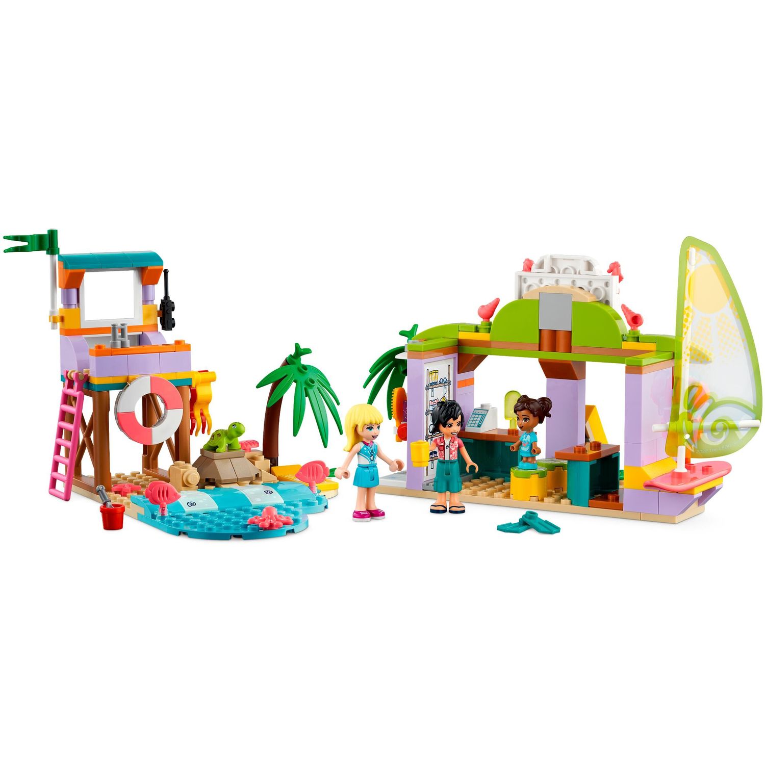 Конструктор LEGO Friends Surfer Beach Fun 288 дет. - фото 3