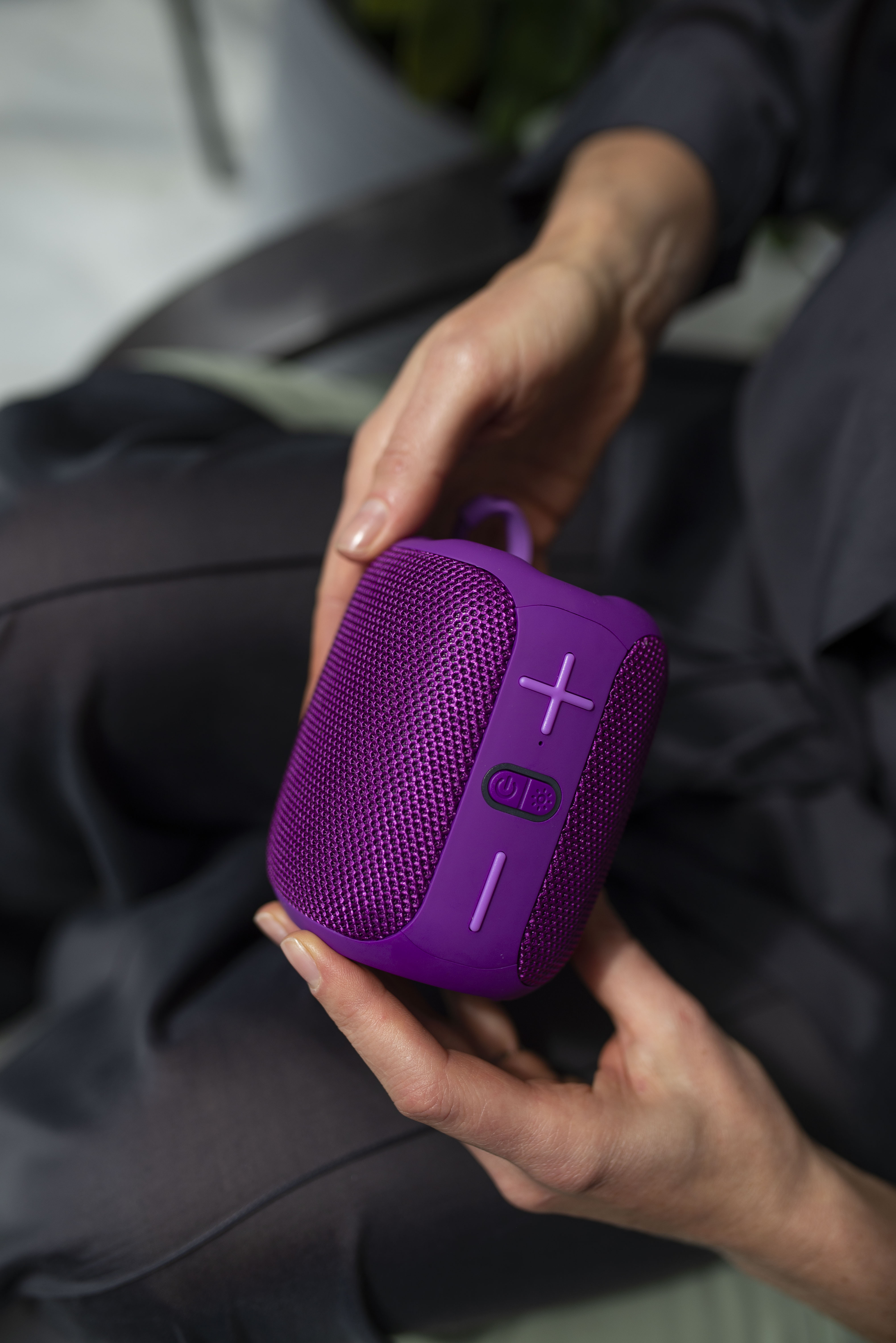 Bluetooth колонка More Choice BS33 Purple - фото 10