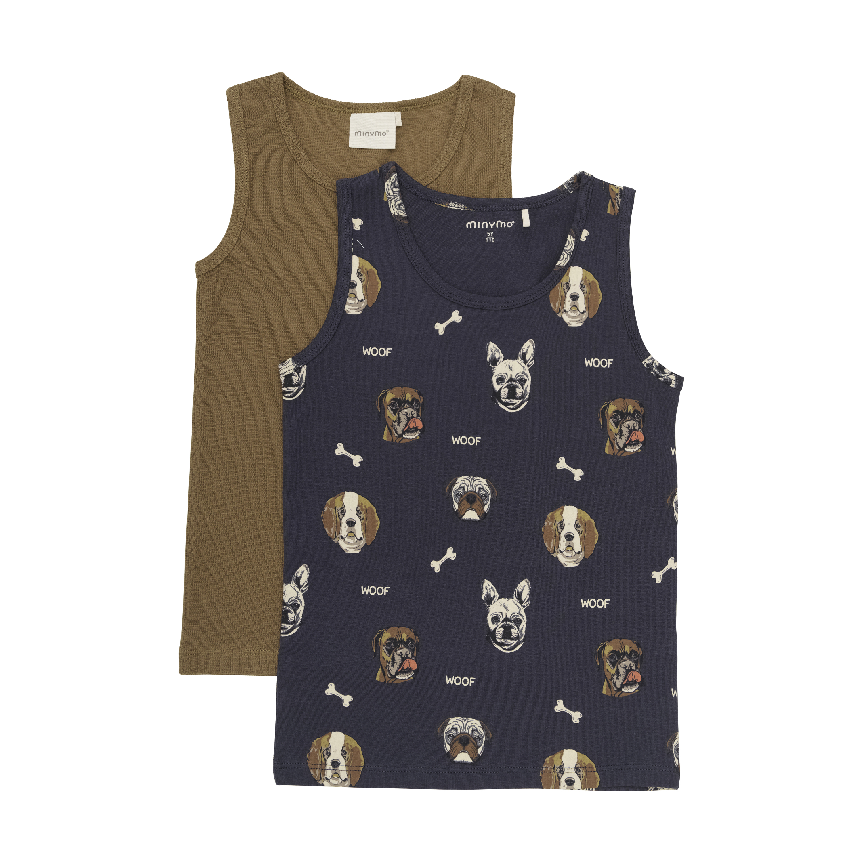 Майка 2 шт MinyMo 133666-7021 - фото 1