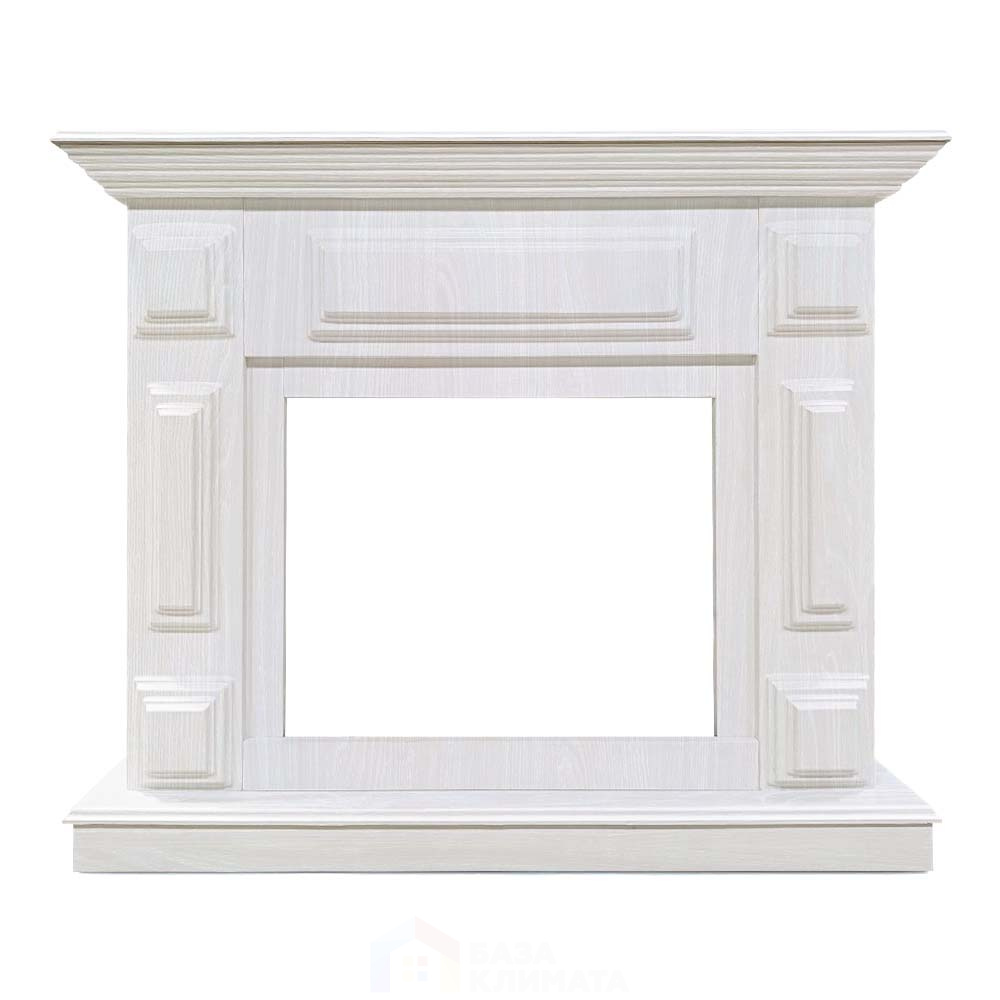 Каминокомплект Хорошие Камины Юпитер с очагом Firelight BFP/P-2520 белое дерево - фото 6