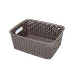 Корзина Архимед My Style с ручками темно-коричневая S 4л