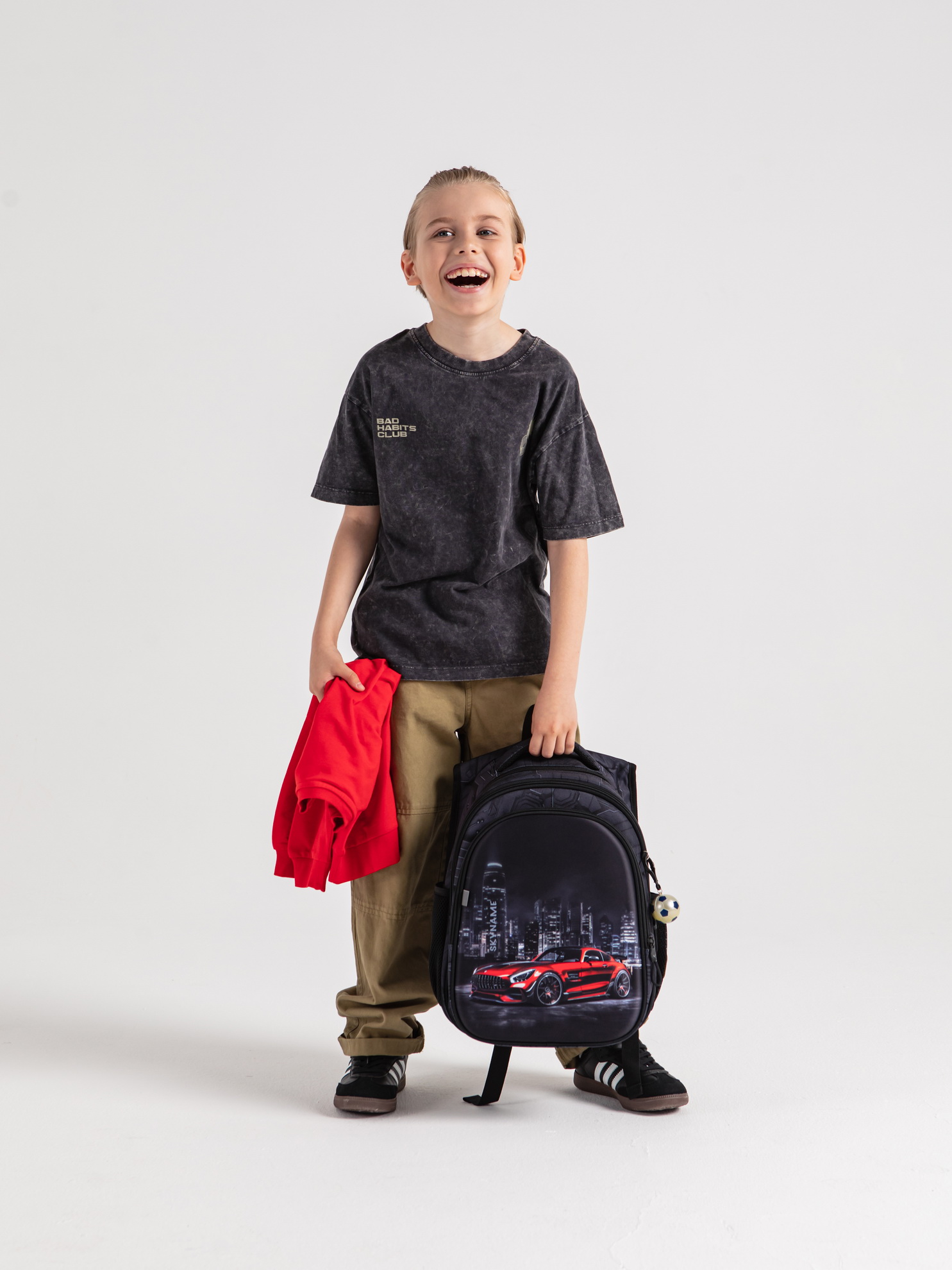 Рюкзак SkyName 1-4 класс, набор 4 в 1 - фото 3