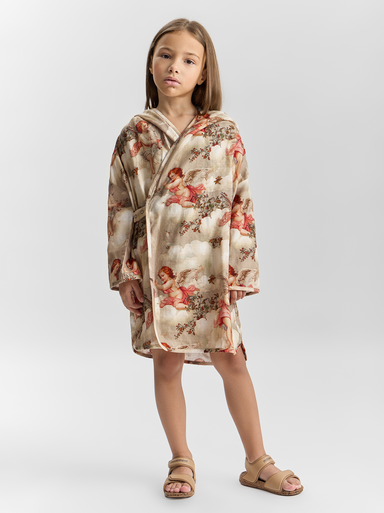 Халат Happy Baby 88129-1_milky (angels) - фото 3