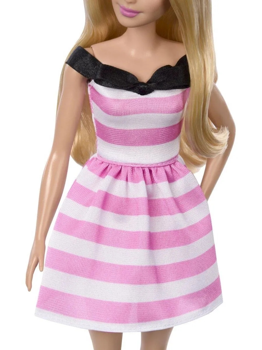 Кукла модельная Barbie 65th Anniversary Барби в винтажном наряде высота 29 см HTH66 - фото 9