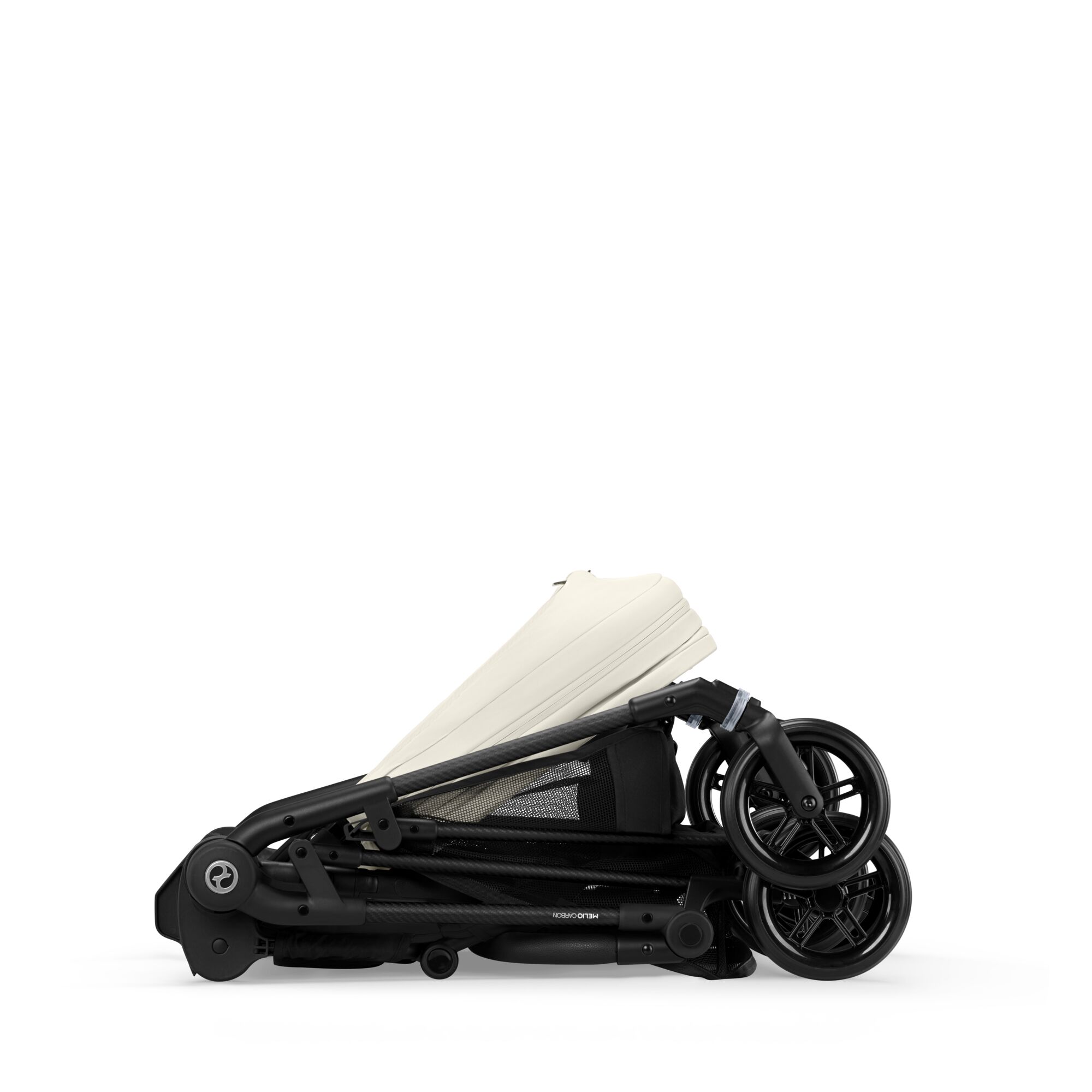 Коляска прогулочная Cybex Melio Carbon белый - фото 9