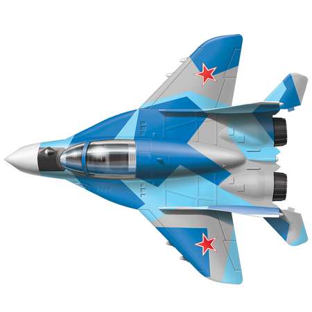 Модель сборная Звезда Российский самолёт истребитель