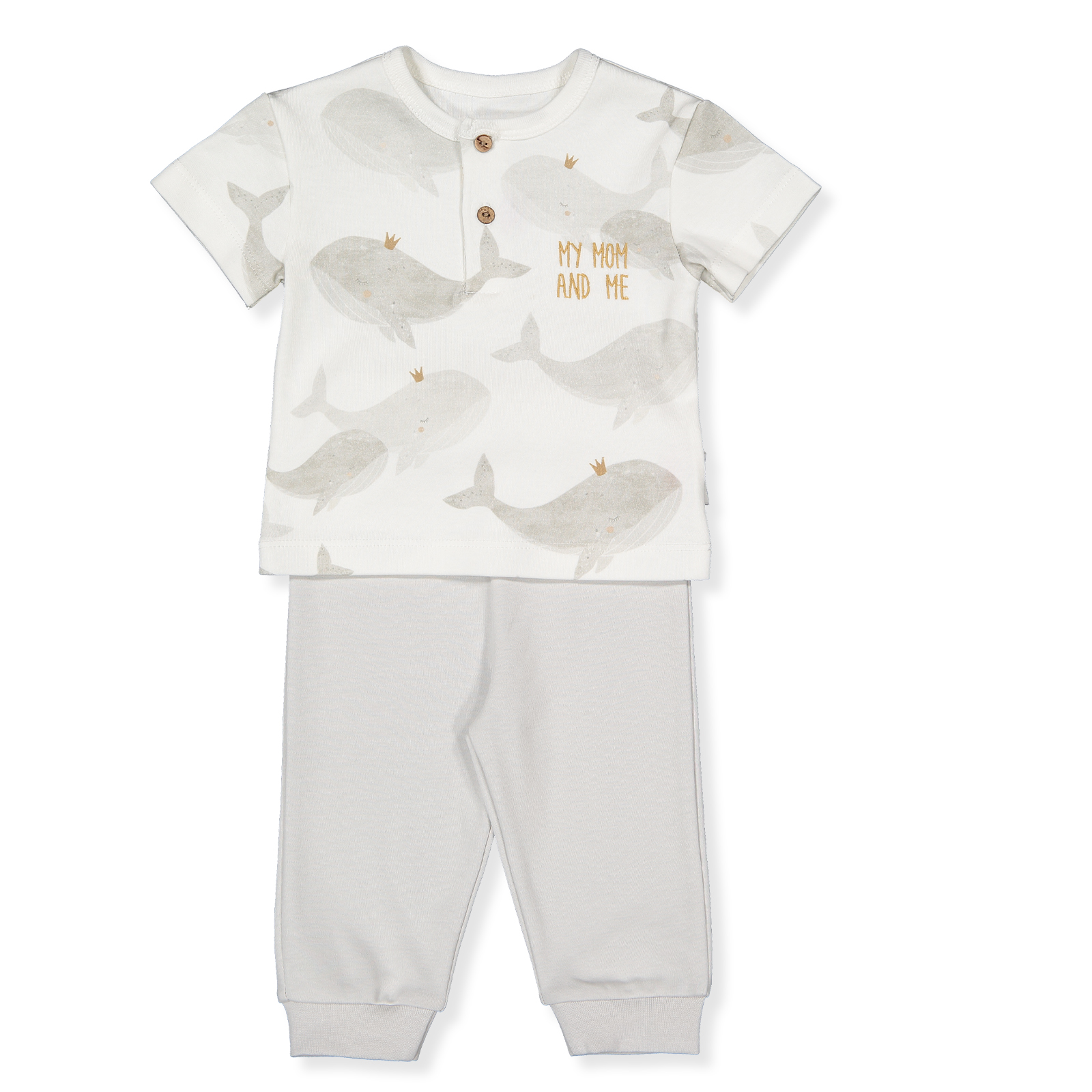 Пижама Bebetto F 1404-GR - фото 1
