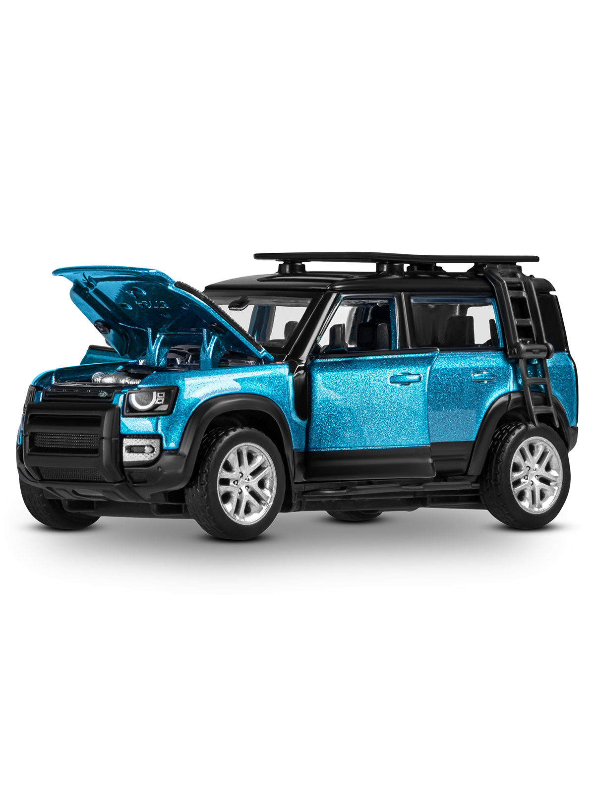 Автомобиль АВТОпанорама Land Rover Defender 110 Сборная модель 1:43 JB1251721 - фото 14