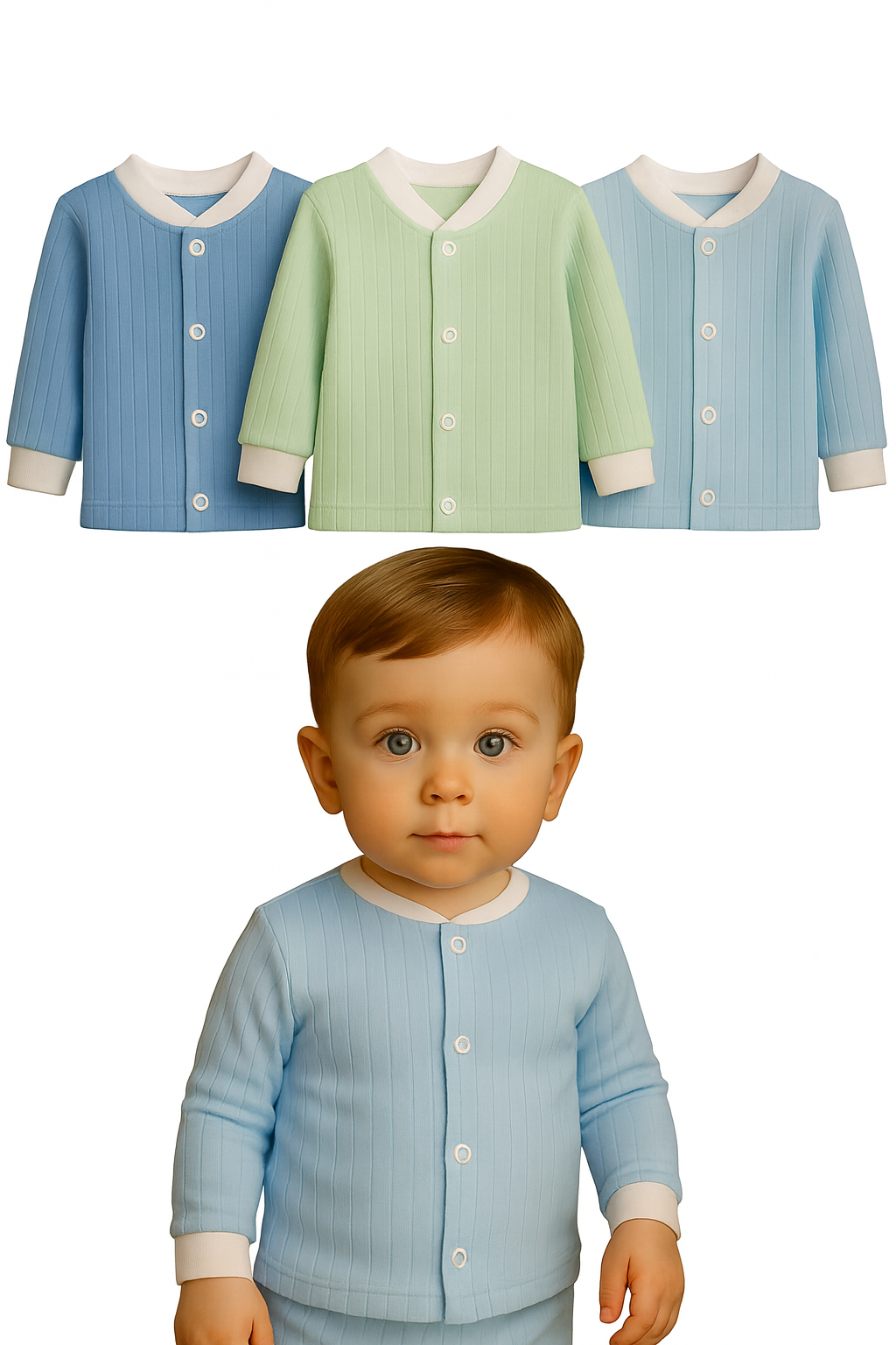 Распашонка 3 шт Софьюшка Kof/Sof-005/005 - фото 1