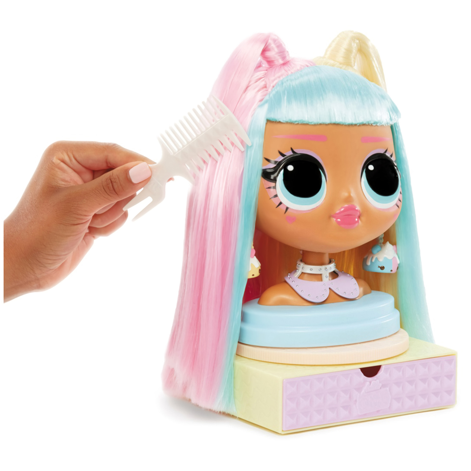 Игрушка L.O.L. Surprise! торс для причесок OMG Cndylcs - фото 2