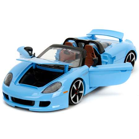 Автомобиль Jada Porsche Carrera GT Pink Slips 2005 1:24