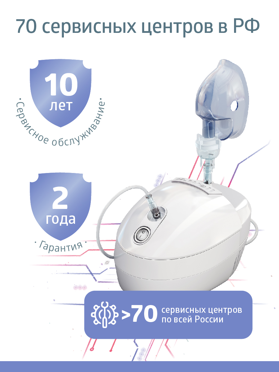 Ингалятор B.Well компрессорный WN-117 - фото 5